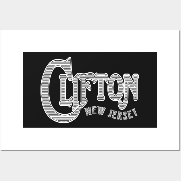 Vintage Clifton, NJ Wall Art by DonDota